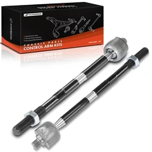 2 Pcs Front Inner Tie Rod End