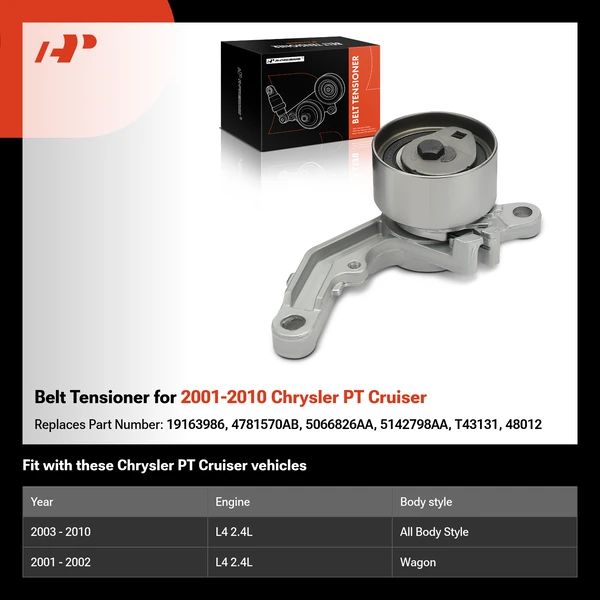 Belt Tensioner for 2001-2010 Chrysler PT Cruiser