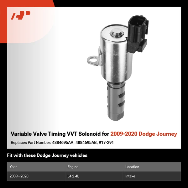 Variable Valve Timing VVT Solenoid for 2009-2020 Dodge Journey