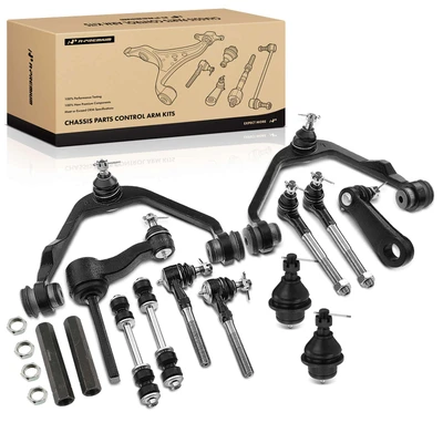 14 Pcs Control Arm with Ball Joint & Sway Bar Link