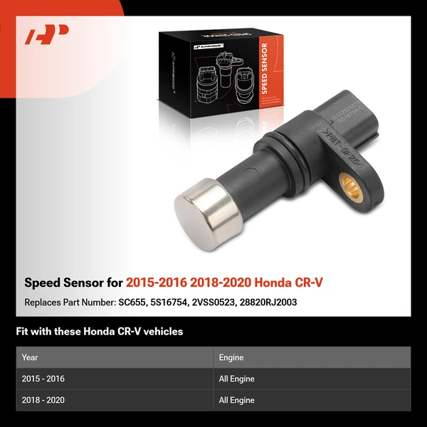 Speed Sensor for 2015-2016 2018-2020 Honda CR-V