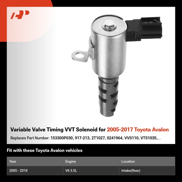 Variable Valve Timing VVT Solenoid for 2005-2017 Toyota Avalon