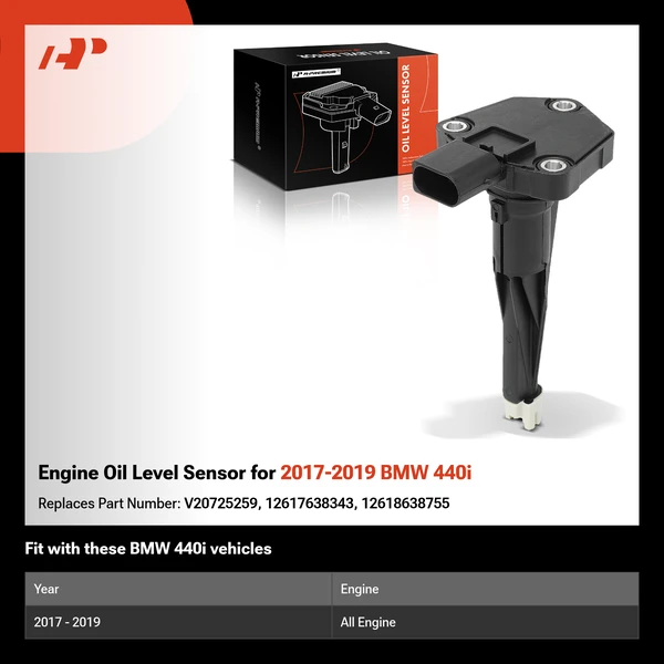 Engine Oil Level Sensor for 2017-2019 BMW 440i
