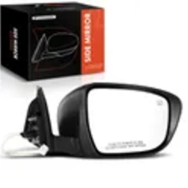 2017-2020 Nissan Rogue Right Passenger Side Mirror, Powered, with Heated, Black A-Premium APMI002