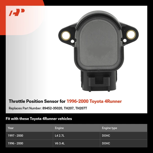 Throttle Position Sensor for 1996-2000 Toyota 4Runner