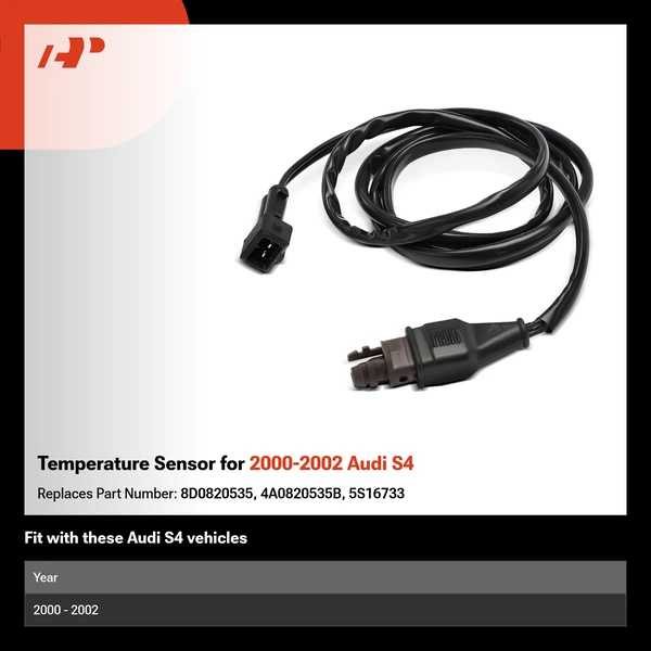 Temperature Sensor for 2000-2002 Audi S4