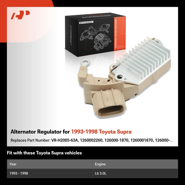 Alternator Regulator for 1993-1998 Toyota Supra