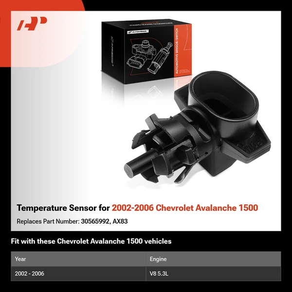 Temperature Sensor for 2002-2006 Chevrolet Avalanche 1500