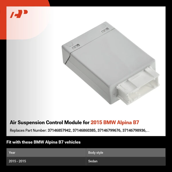 Air Suspension Control Module for 2015 BMW Alpina B7