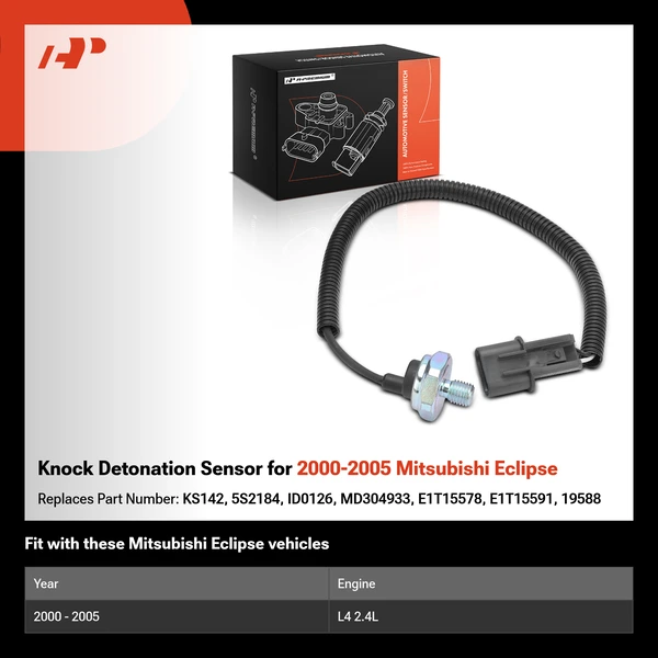 Knock Detonation Sensor for 2000-2005 Mitsubishi Eclipse