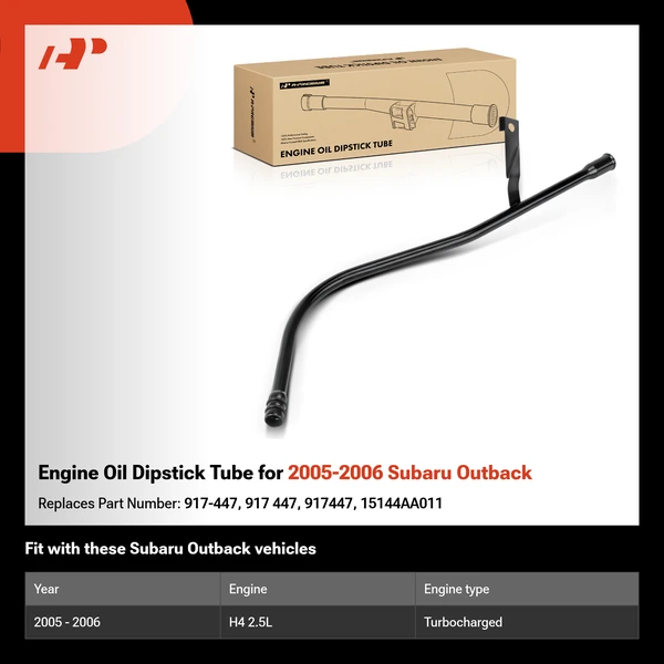 Engine Oil Dipstick Tube for 2005-2006 Subaru Outback