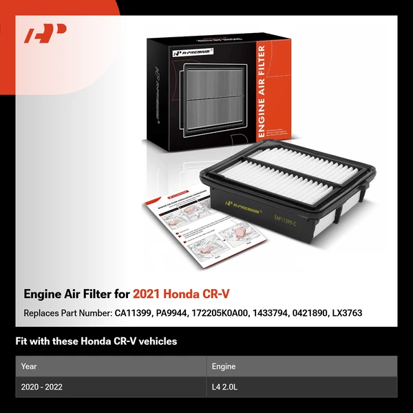 Engine Air Filter for 2021 Honda CR-V