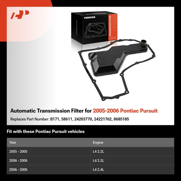 Automatic Transmission Filter for 2005-2006 Pontiac Pursuit