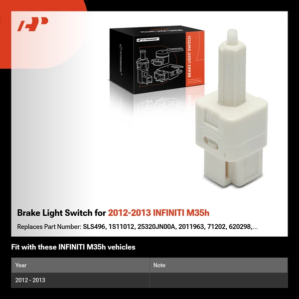 Brake Light Switch for 2012-2013 INFINITI M35h