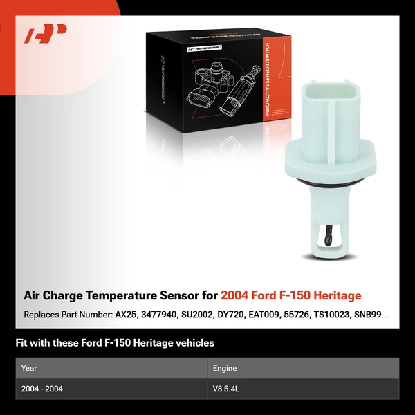 Air Charge Temperature Sensor for 2004 Ford F-150 Heritage