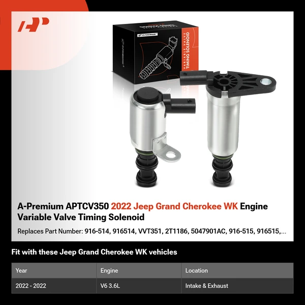 A-Premium APTCV350 2022 Jeep Grand Cherokee WK Engine Variable Valve Timing Solenoid