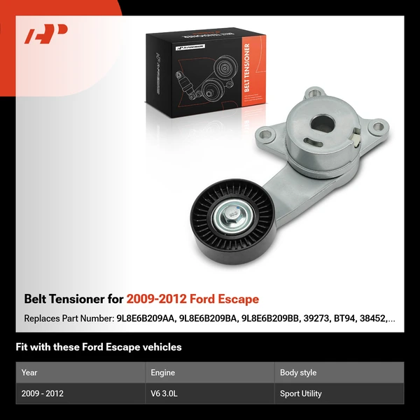 Belt Tensioner for 2009-2012 Ford Escape