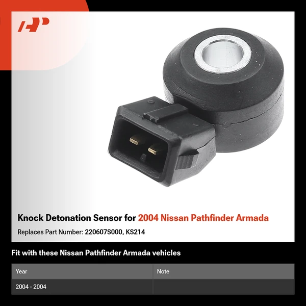 Knock Detonation Sensor for 2004 Nissan Pathfinder Armada