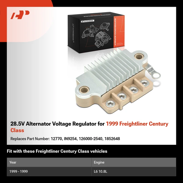 28.5V Alternator Voltage Regulator for 1999 Freightliner Century Class