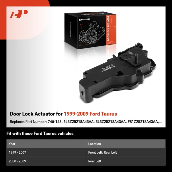 Door Lock Actuator for 1999-2009 Ford Taurus