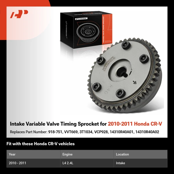 Intake Variable Valve Timing Sprocket for 2010-2011 Honda CR-V