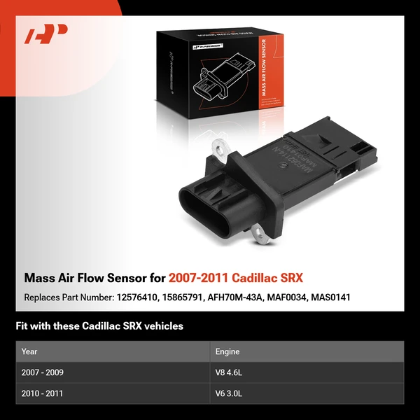 Mass Air Flow Sensor for 2007-2011 Cadillac SRX