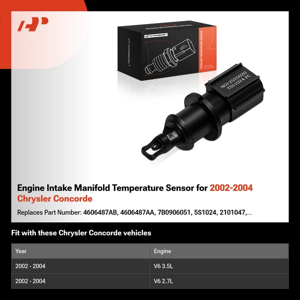 Engine Intake Manifold Temperature Sensor for 2002-2004 Chrysler Concorde