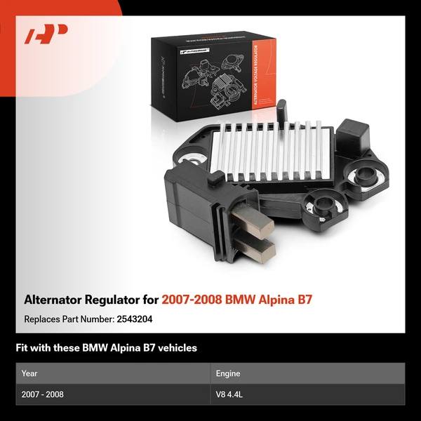 Alternator Regulator for 2007-2008 BMW Alpina B7