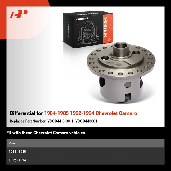 Differential for 1984-1985 1992-1994 Chevrolet Camaro