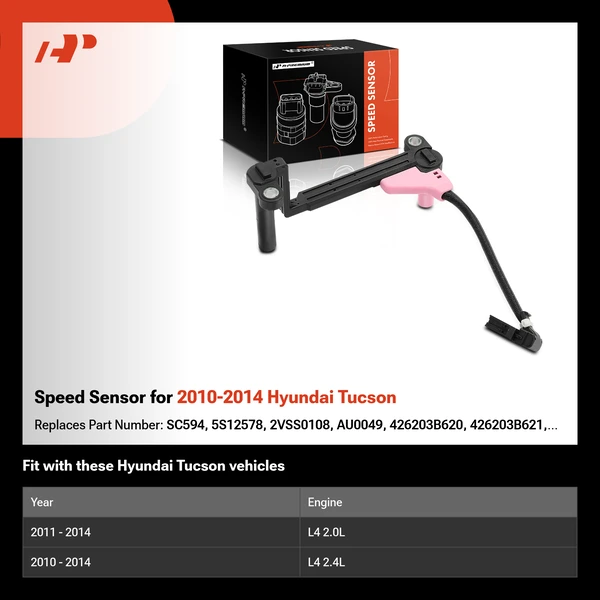 Speed Sensor for 2010-2014 Hyundai Tucson