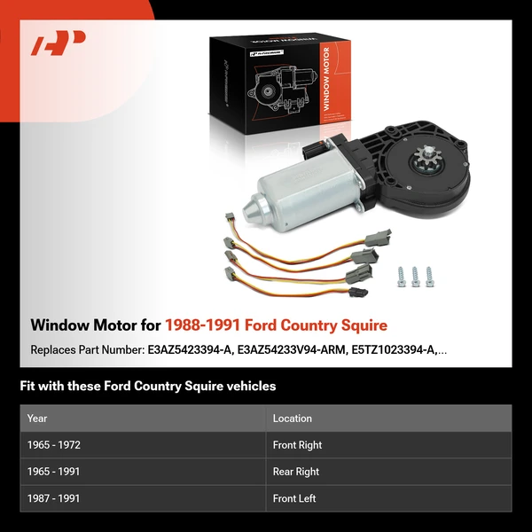 Window Motor for 1988-1991 Ford Country Squire