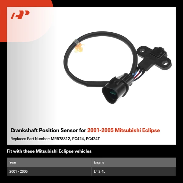 Crankshaft Position Sensor for 2001-2005 Mitsubishi Eclipse