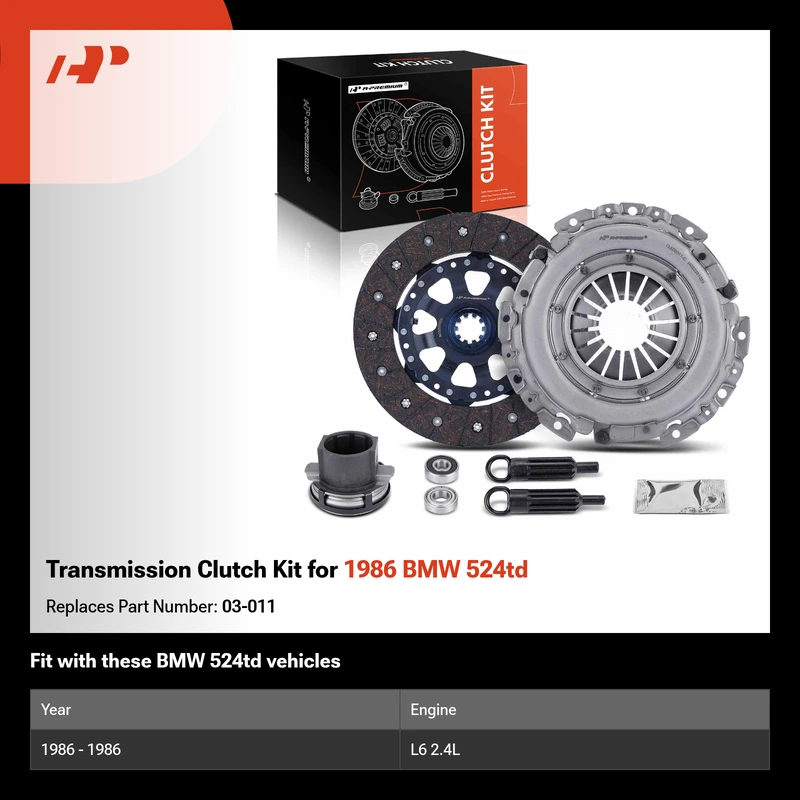 Transmission Clutch Kit for 1986 BMW 524td
