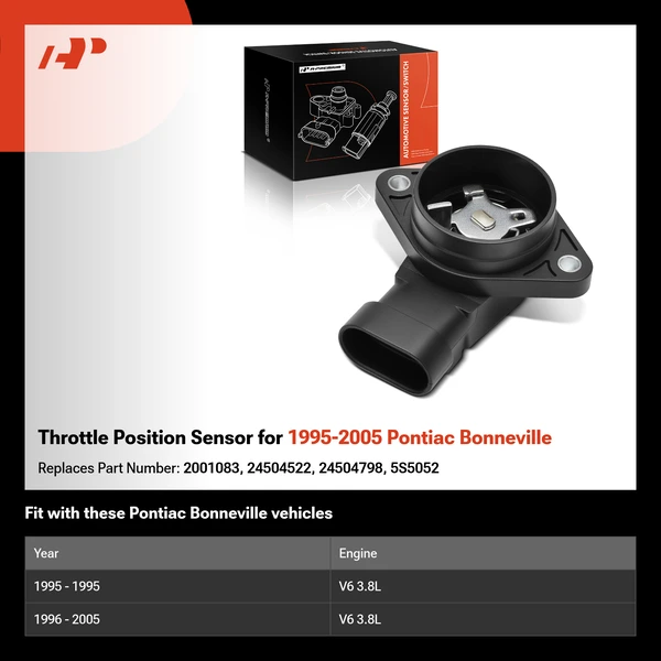 Throttle Position Sensor for 1995-2005 Pontiac Bonneville