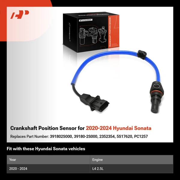 Crankshaft Position Sensor for 2020-2024 Hyundai Sonata