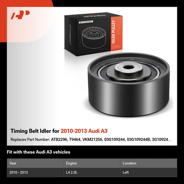Timing Belt Idler for 2010-2013 Audi A3
