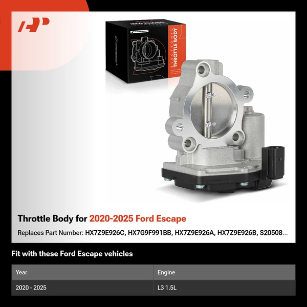 Throttle Body for 2020-2025 Ford Escape