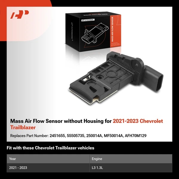 Mass Air Flow Sensor without Housing for 2021-2023 Chevrolet Trailblazer