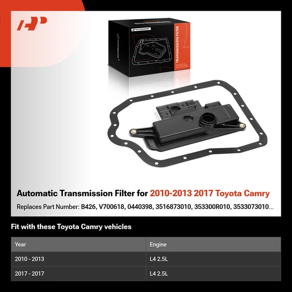 Automatic Transmission Filter for 2010-2013 2017 Toyota Camry