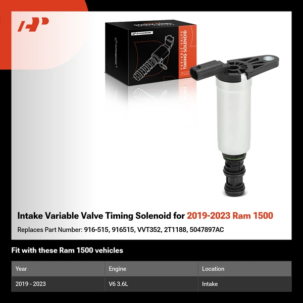 Intake Variable Valve Timing Solenoid for 2019-2023 Ram 1500