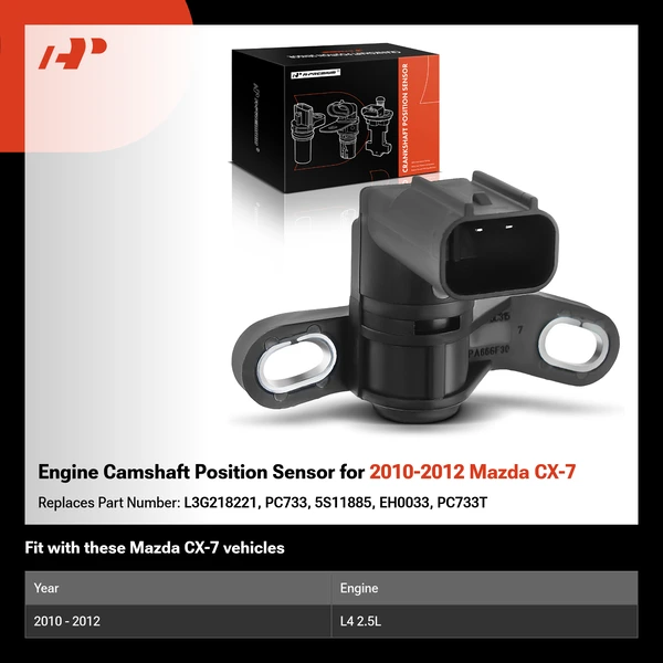 Engine Camshaft Position Sensor for 2010-2012 Mazda CX-7
