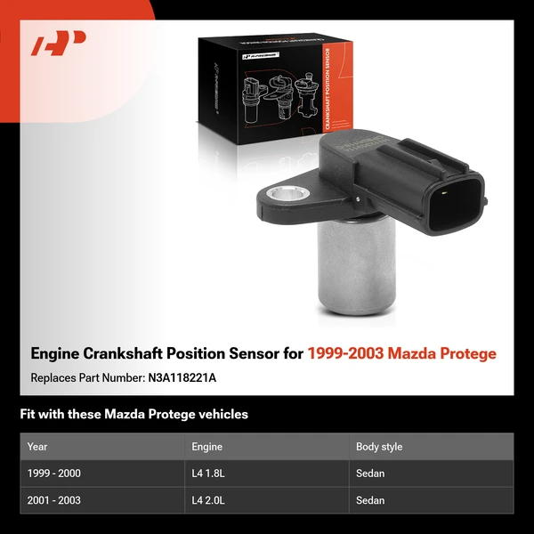 Engine Crankshaft Position Sensor for 1999-2003 Mazda Protege