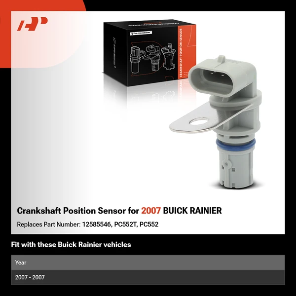 Crankshaft Position Sensor for 2007 BUICK RAINIER