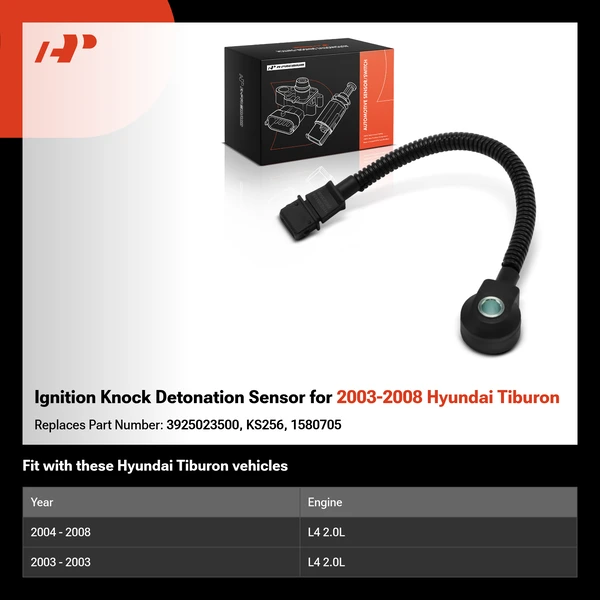 Ignition Knock Detonation Sensor for 2003-2008 Hyundai Tiburon
