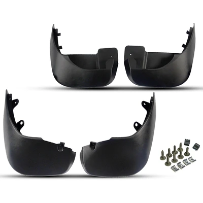 4 Pcs Front & Rear Mud Flaps Splash Guards