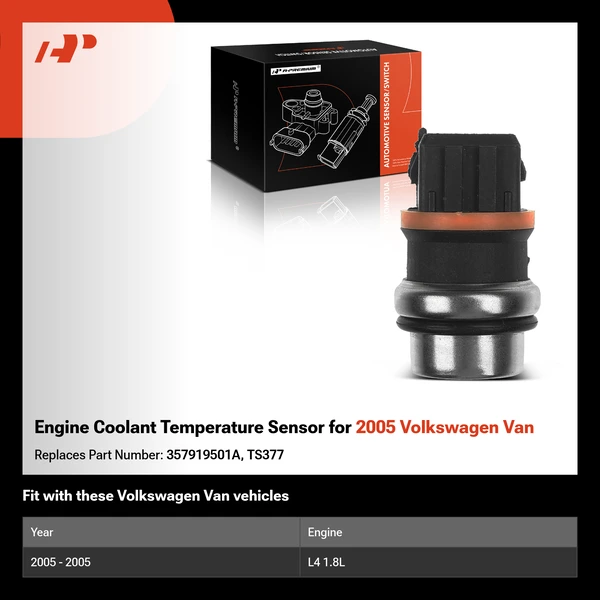 Engine Coolant Temperature Sensor for 2005 Volkswagen Van