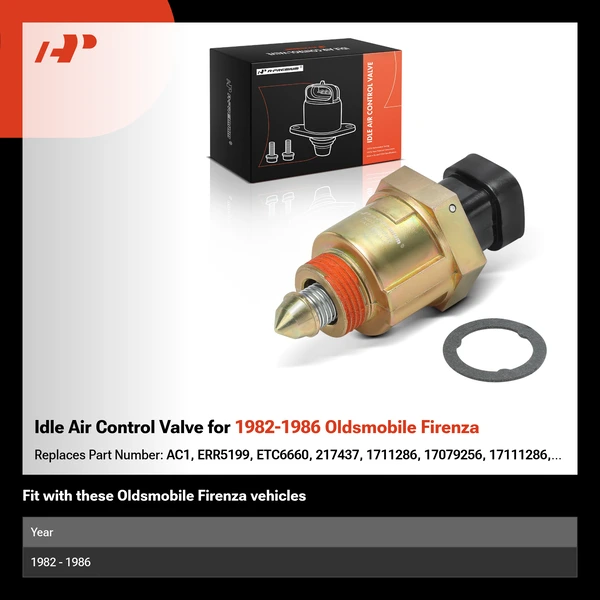 Idle Air Control Valve for 1982-1986 Oldsmobile Firenza