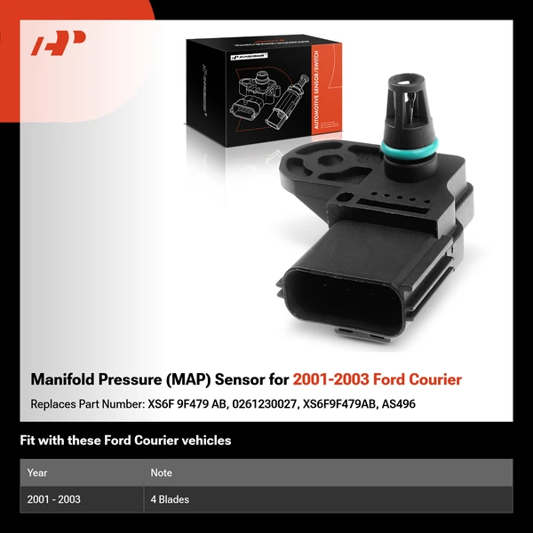 Manifold Pressure (MAP) Sensor for 2001-2003 Ford Courier