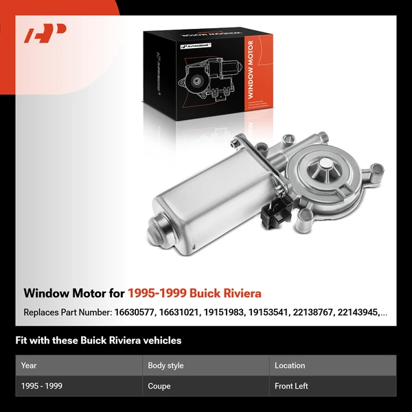 Window Motor for 1995-1999 Buick Riviera