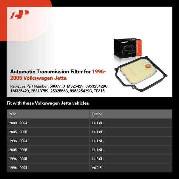 Automatic Transmission Filter for 1996-2005 Volkswagen Jetta